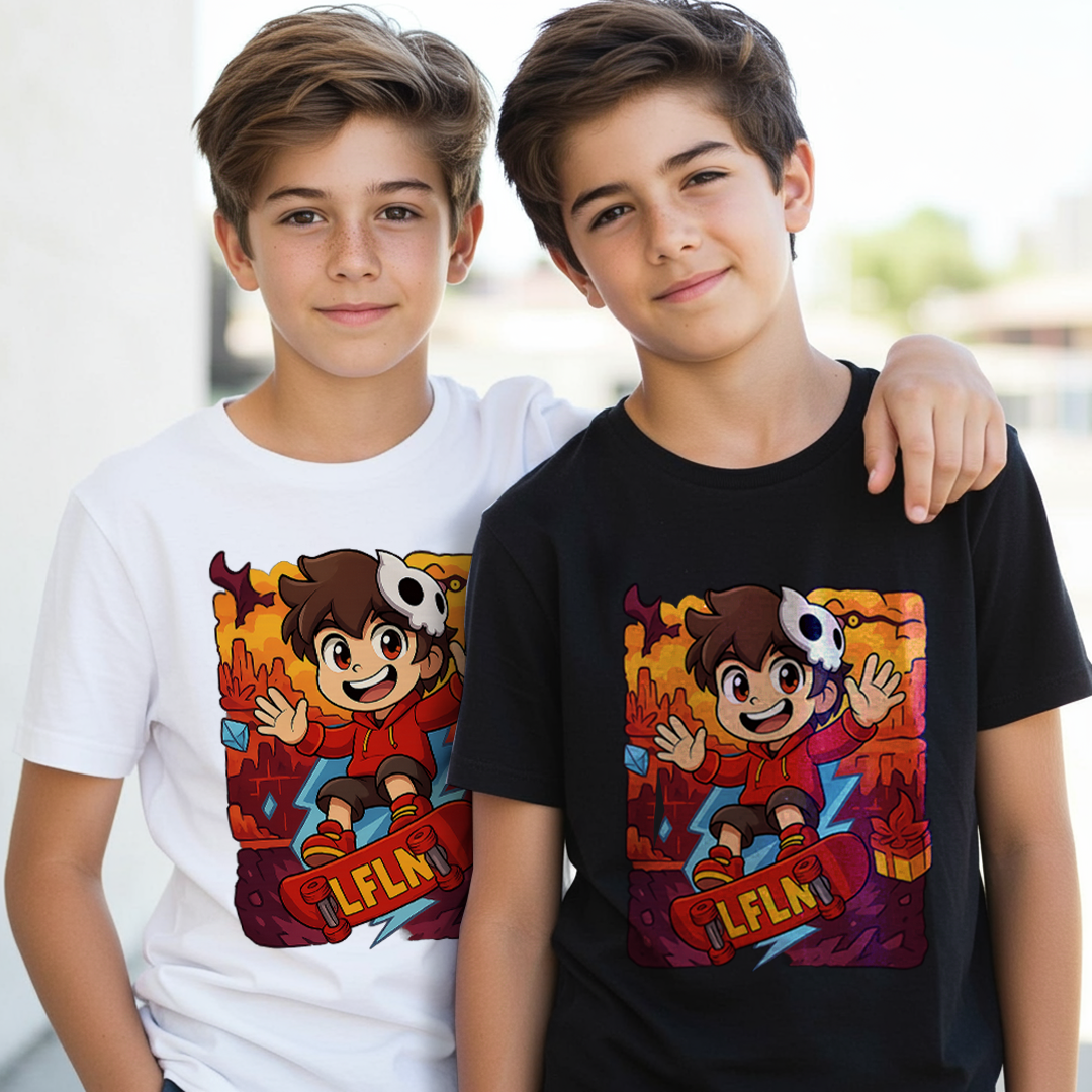 Kısa Kollu Kaykaycı Adem T-Shirt